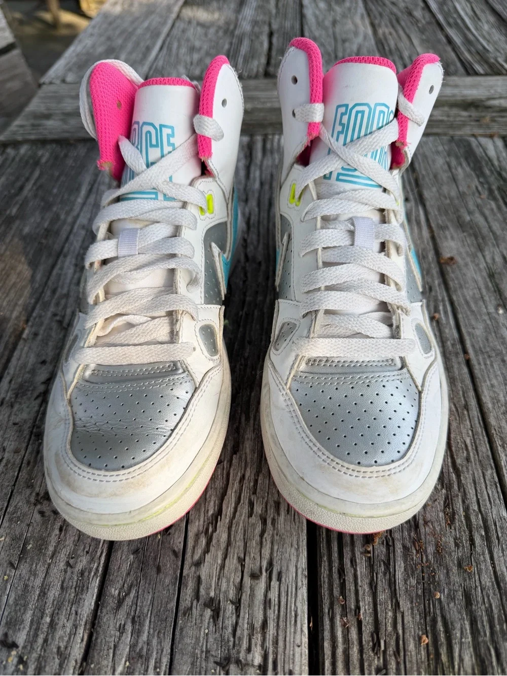 Nike Kids Son of Force high top sneakers - sz 4Y